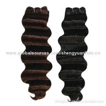 100% Malaysian Virgin Hair Weaves, 100g/pc, Remy Human Hair